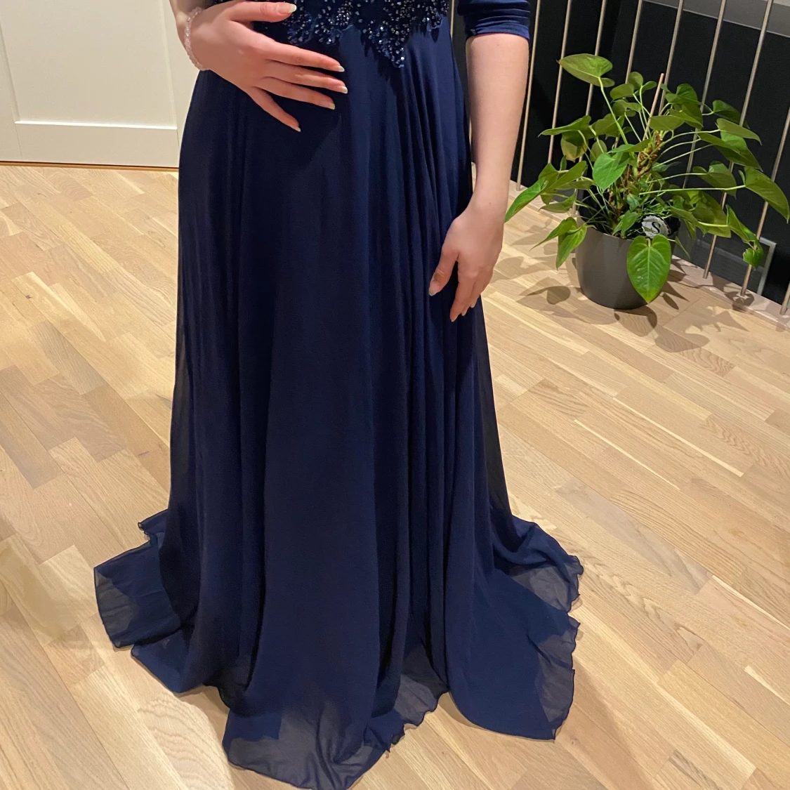 Balklänning i chiffong 💙✨ - 90