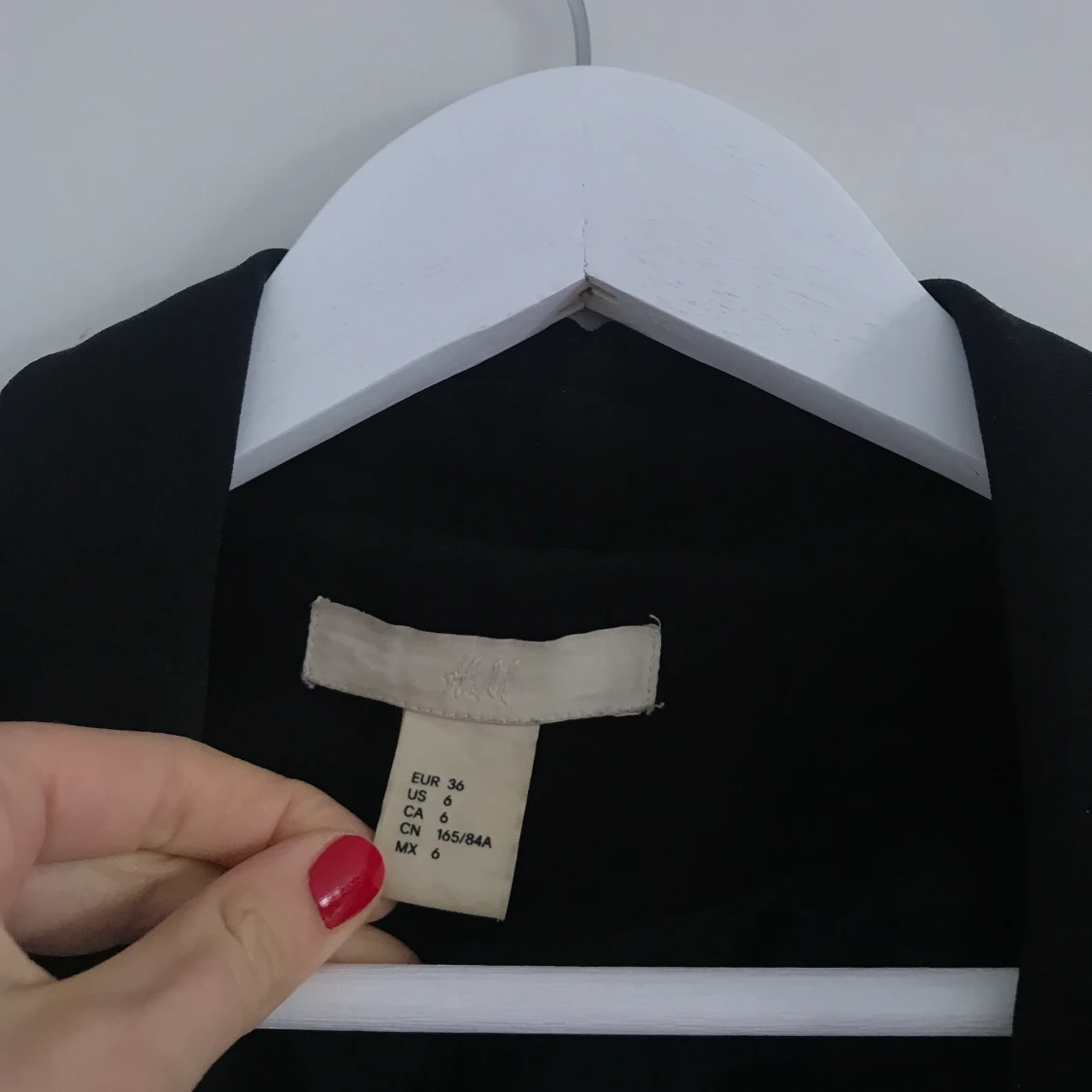 Svart vårkappa - 91