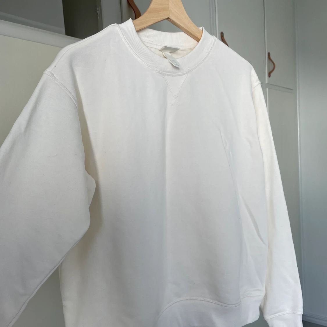 Naturvit sweatshirt - 90