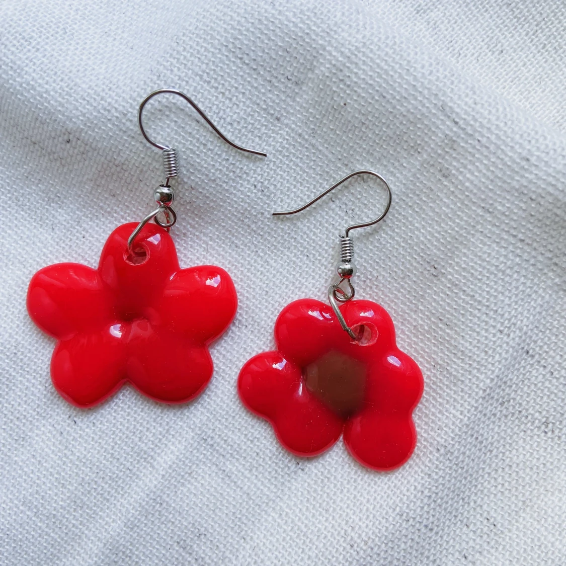 Pärlörhänge ”Vallmo” - 90