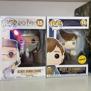 Pop funko figure - ❌SÅLD: Newt, dumbledore och tom❌ Säljer då jag har tappat intresset, figurerna har inga skador och är hela. 50kr styck på alla förutom newt som kostar 100kr. Frakt betalas av köparen💖