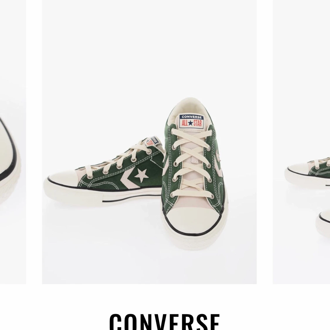 Oanvända converse