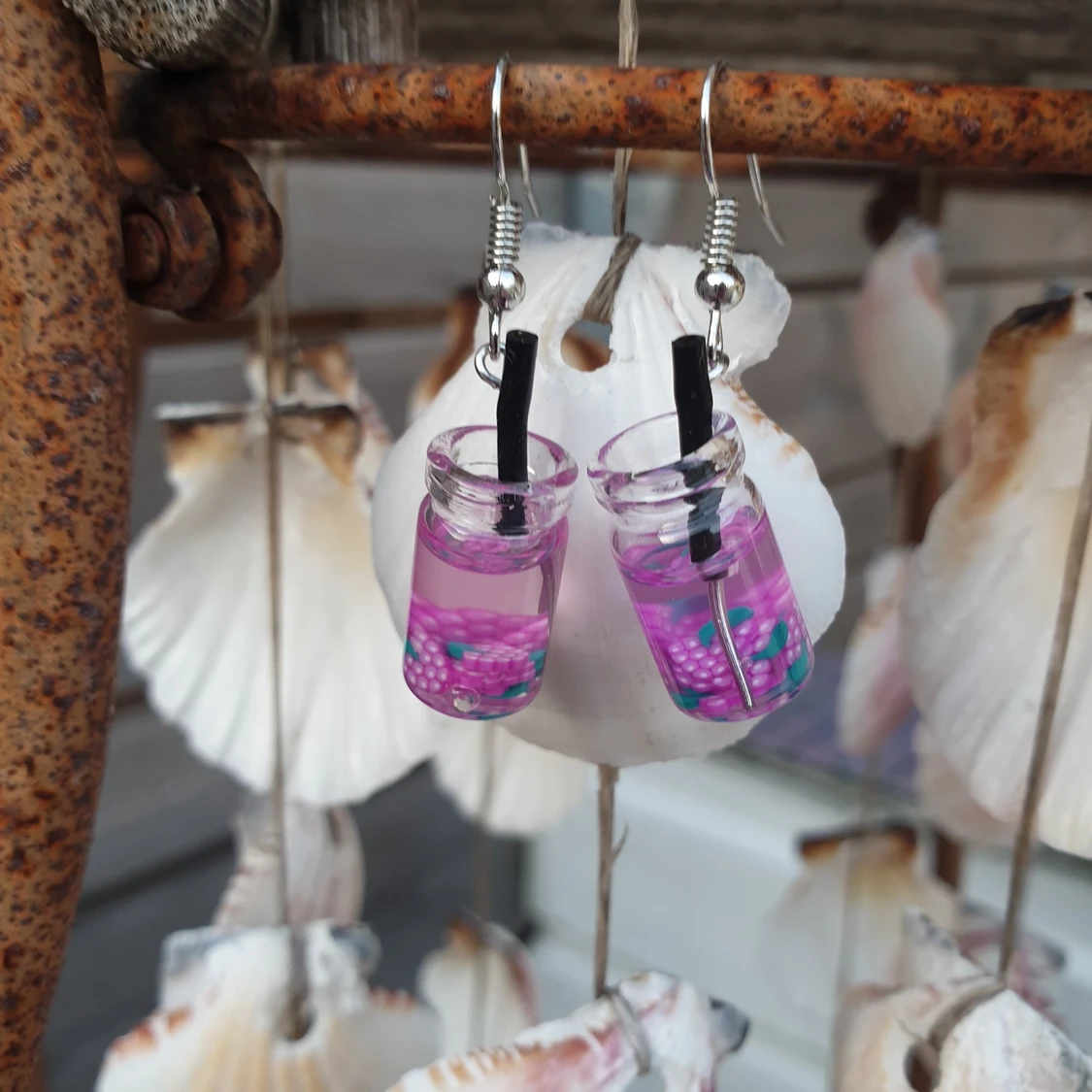 Frukt drink örhängen!