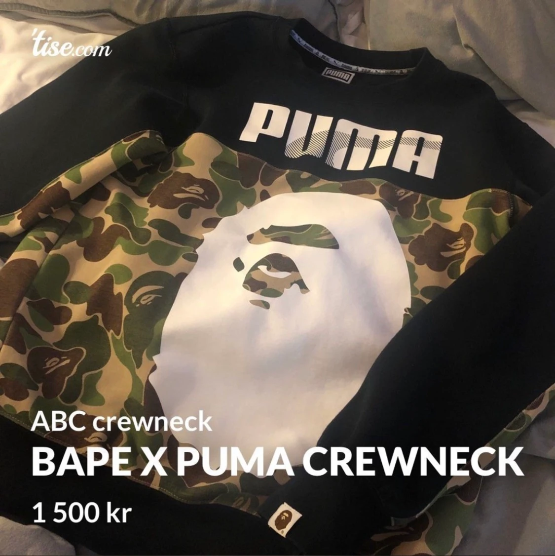 BAPE x Puma ABC Crewneck
