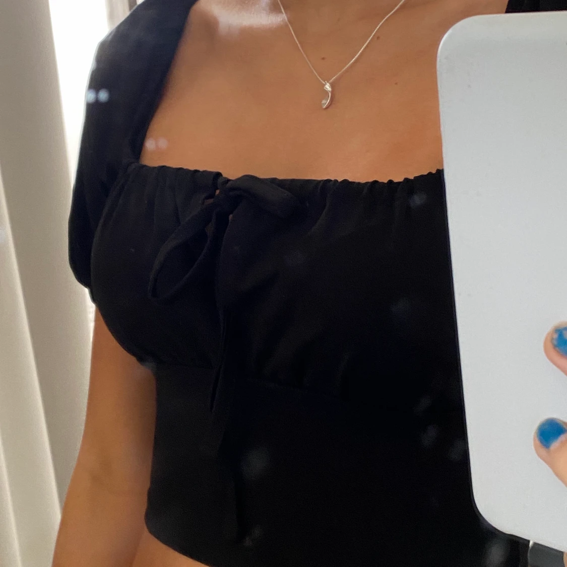 Kort svart topp - 91