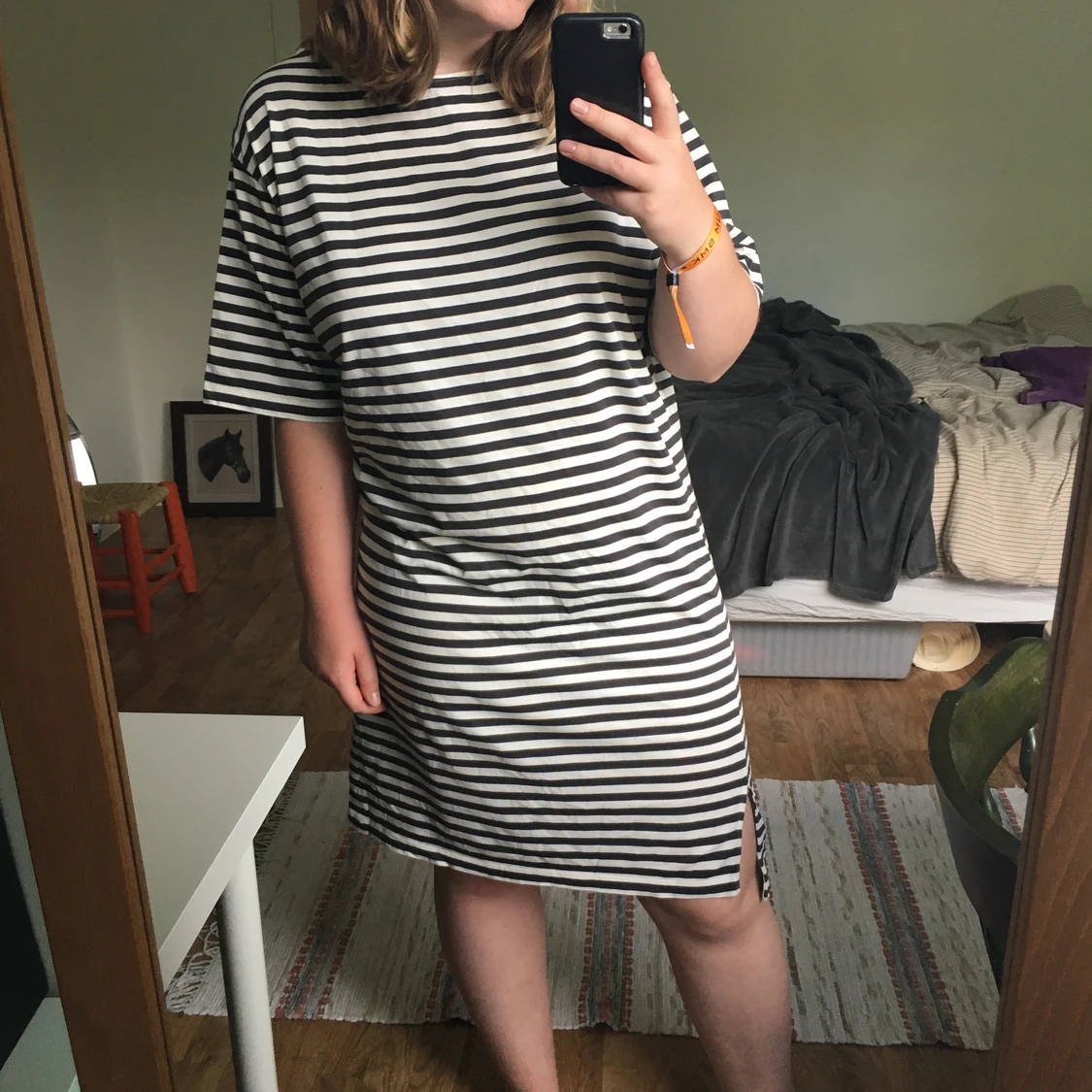 Randig klänning - 91