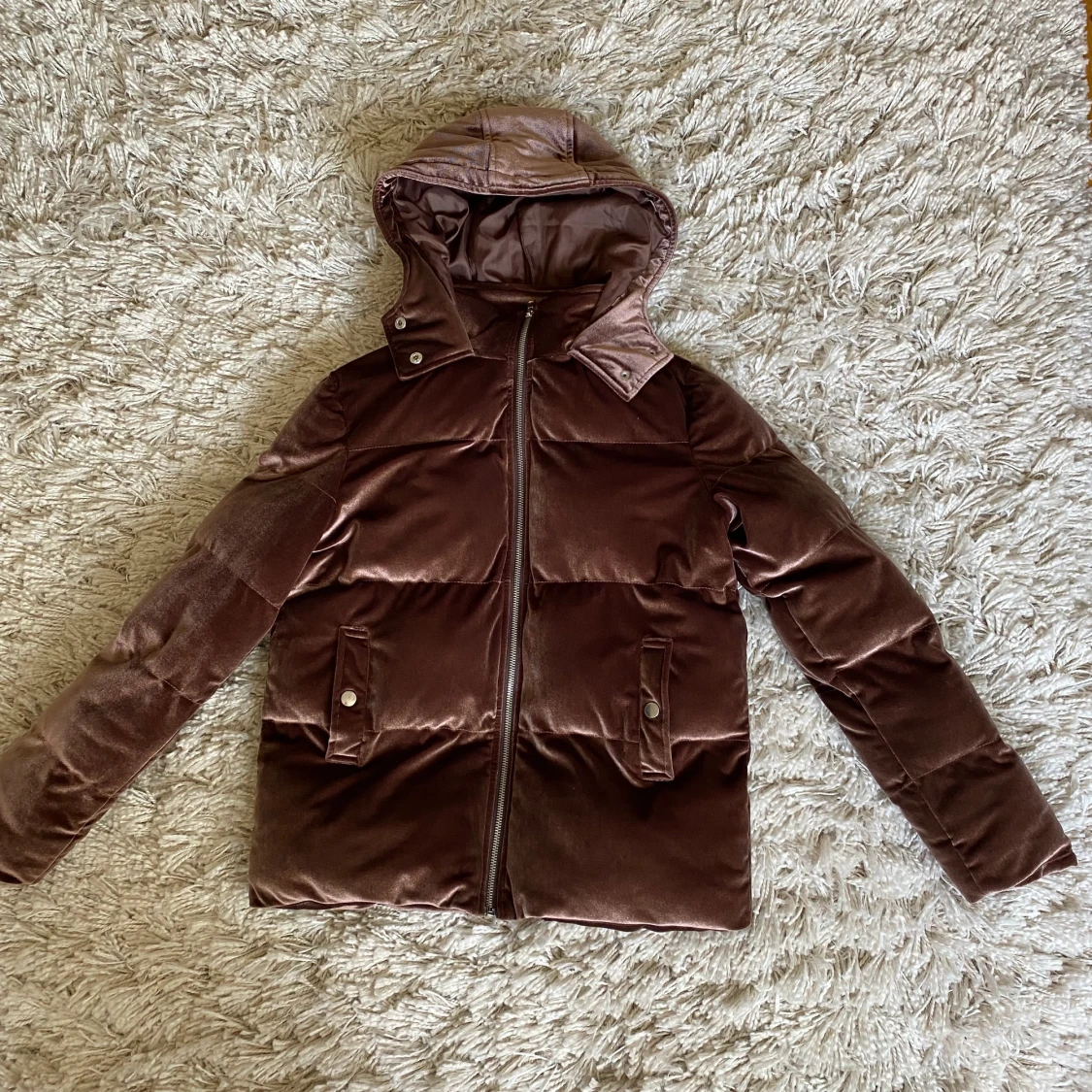 Brun vinterjacka - 90