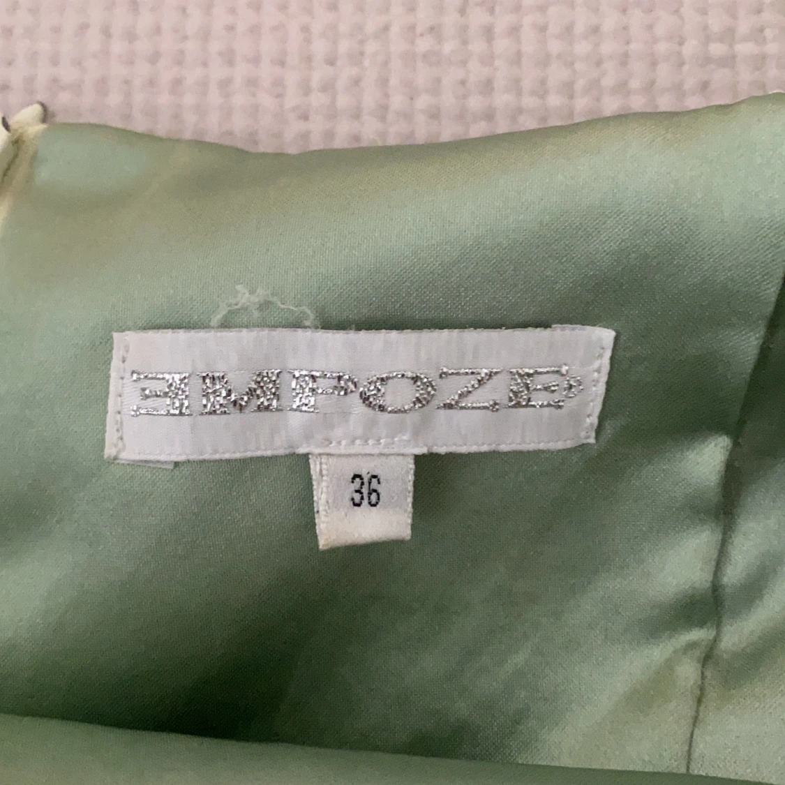 Limegrön festklänning - 90