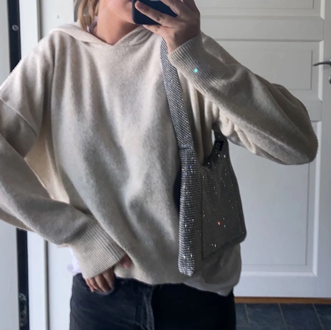 Glittrig väska - 90