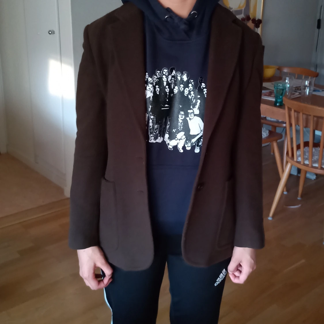 Super fly, chocolate brown coat 🍫 - 90