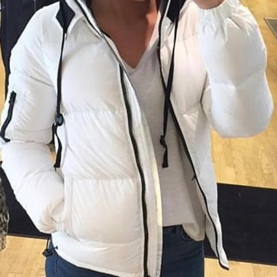 Marinblå D Brand jacka - eskimå - 90