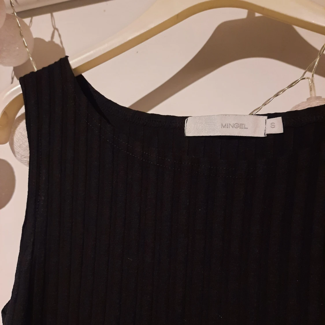 Svart randigt linne - 90