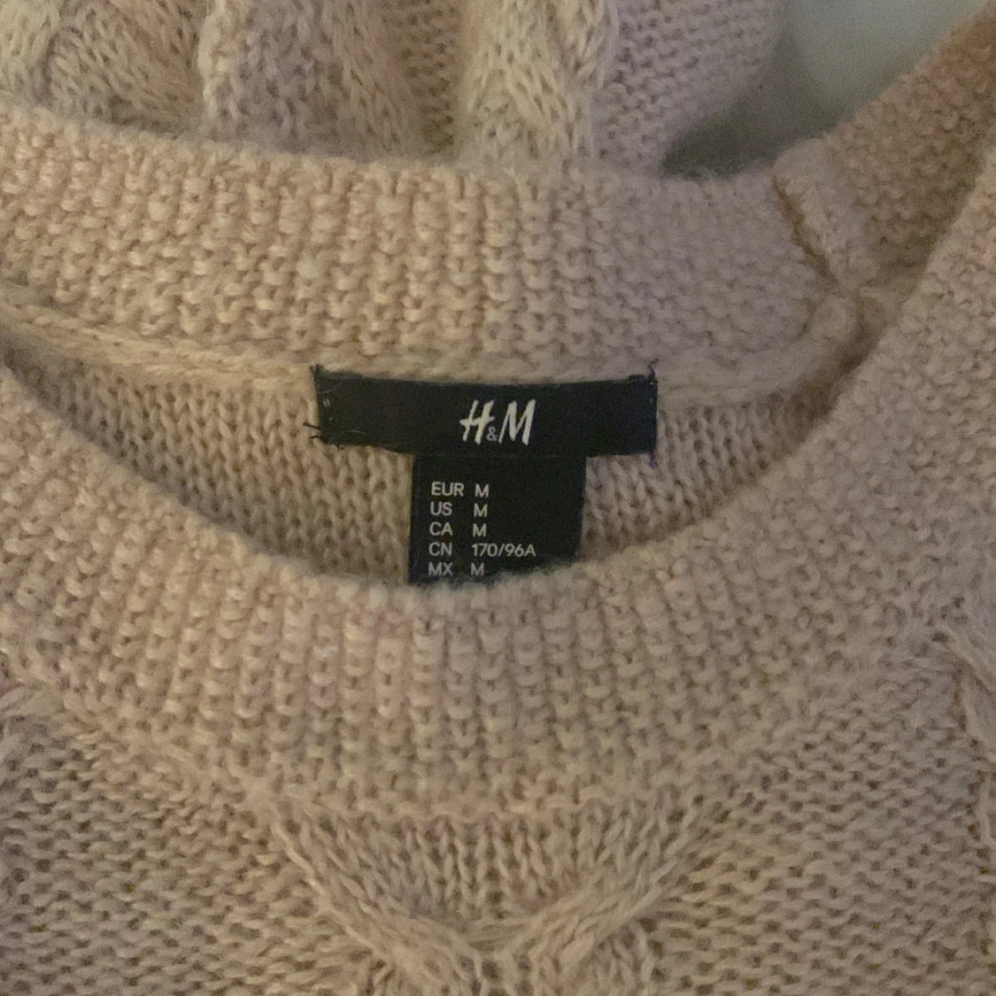 H&m stickad tröja - 90
