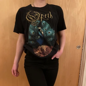 Opeth band shirt with peecock  - Really pretty Opeth Band T-shirt with a peecock.