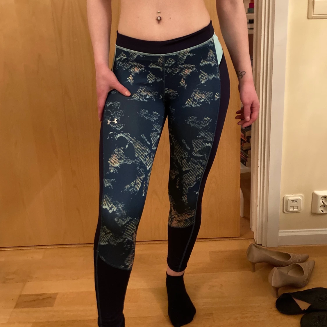 Blue sports Yoga Training clothes set - 90