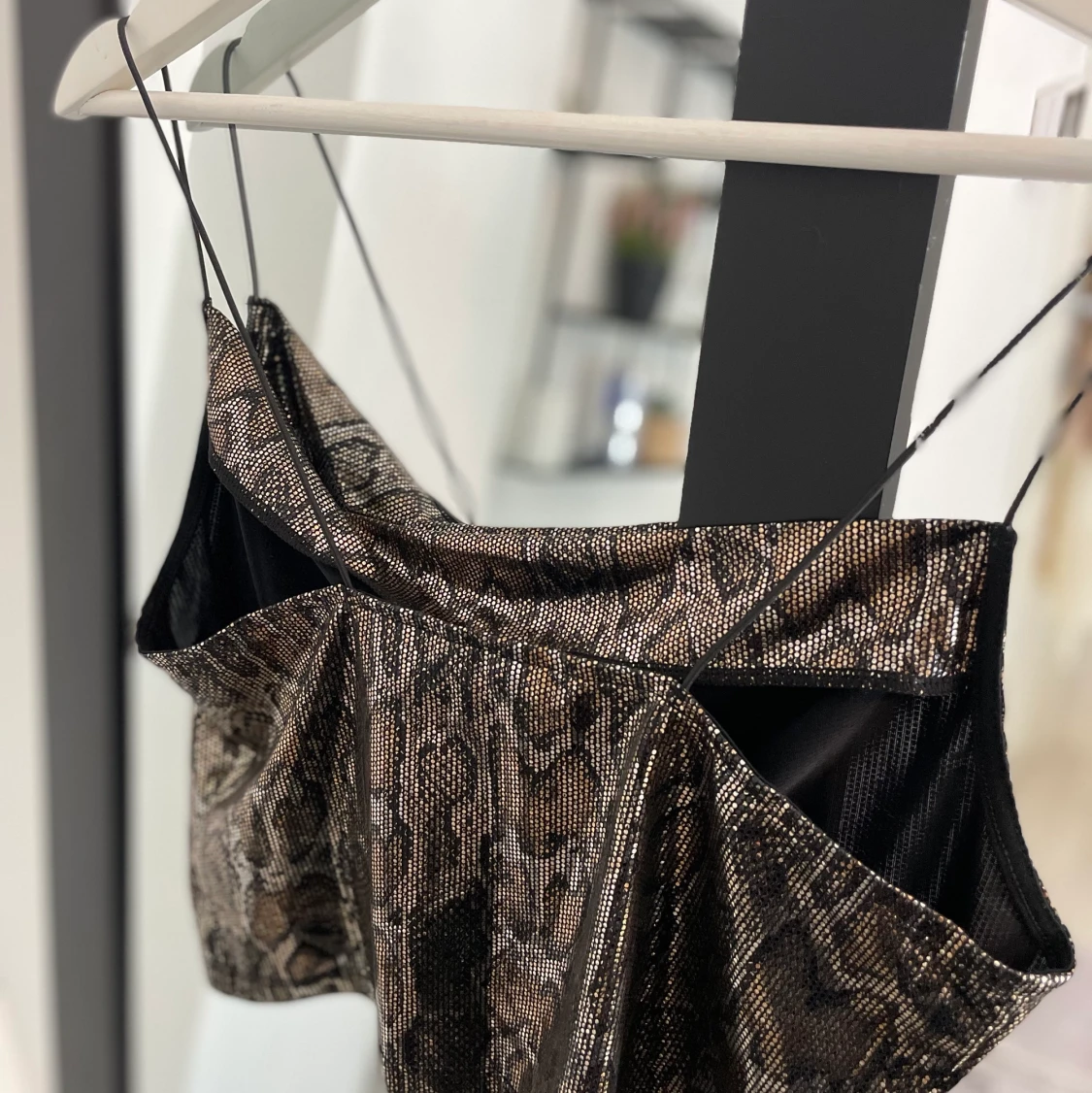 Leopard mönstrad topp/linne - 90