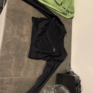 Långärmad crop top tränings tröja - Säljer denna varats  långärmade, cropade träningstopp från icaniwill. Toppen är i storlek M och enbart använd 1 gång. Säljer den då den inte kommer till användning pga att jag inte gillar modellen och cropade tröjor. Betalning via swisha innan tröjan skickas, frakt på 66kr tillkommer på priset. Priset kan alltid diskuteras hoppas någon ser användningen för den:)))