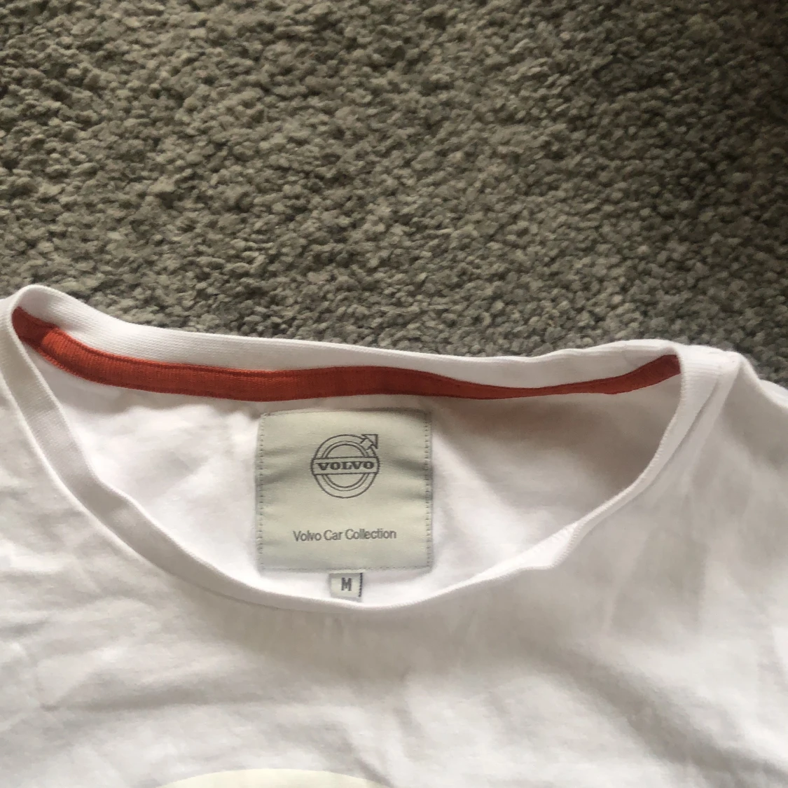 Vit Volvo t-shirt  - 91