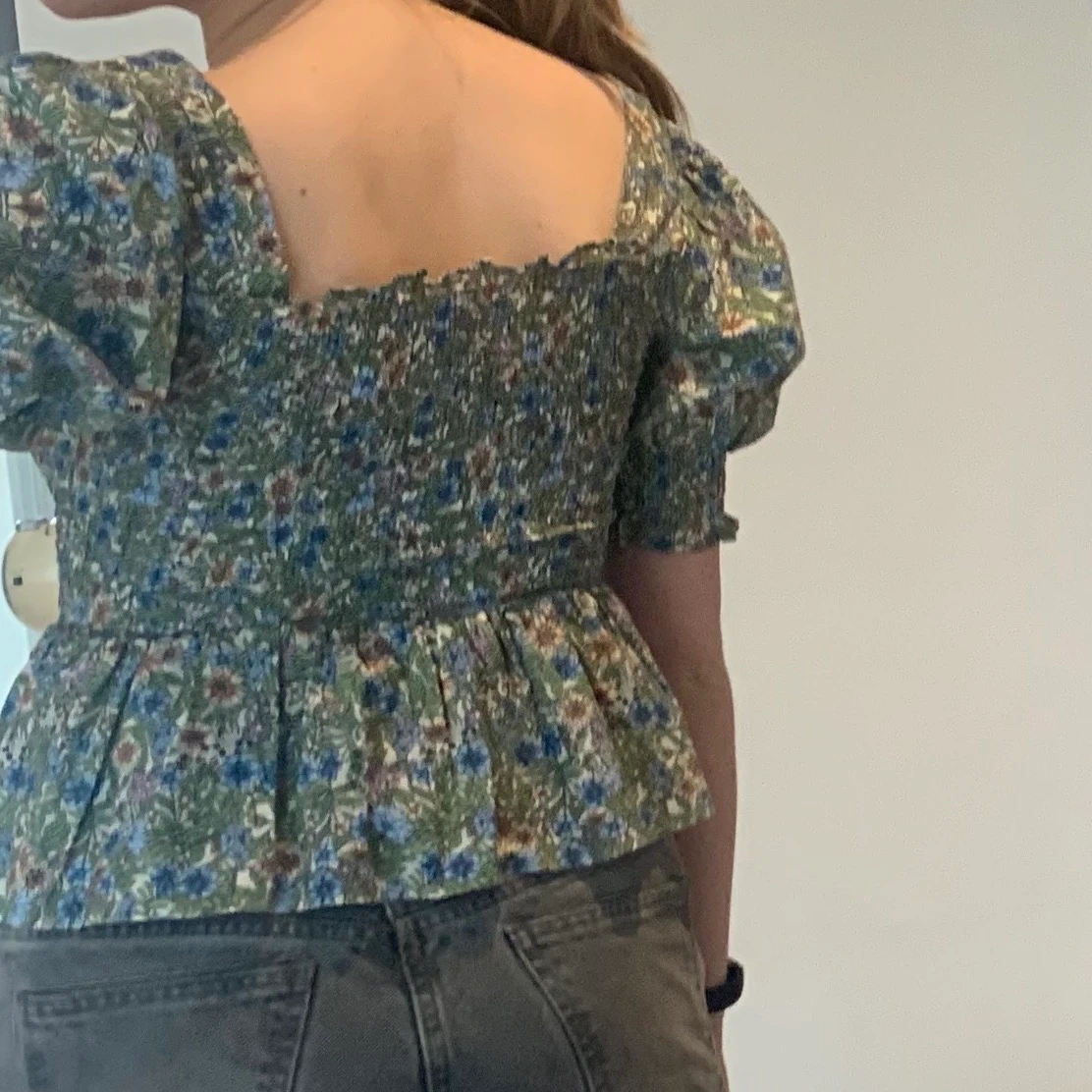 Blommig sommar topp💞 - 90