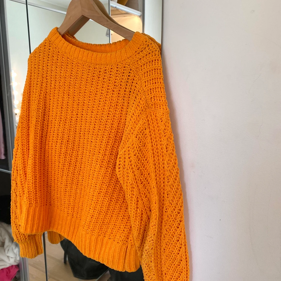 Stickad tröja 