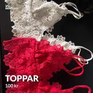 Två toppar - Superfina att ha under en blus, storlek xs! 100:-/st eller 150:- för båda