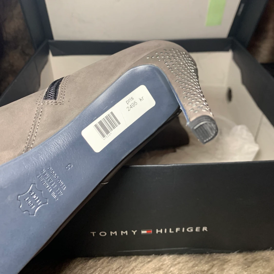 Grå stövleter - 90