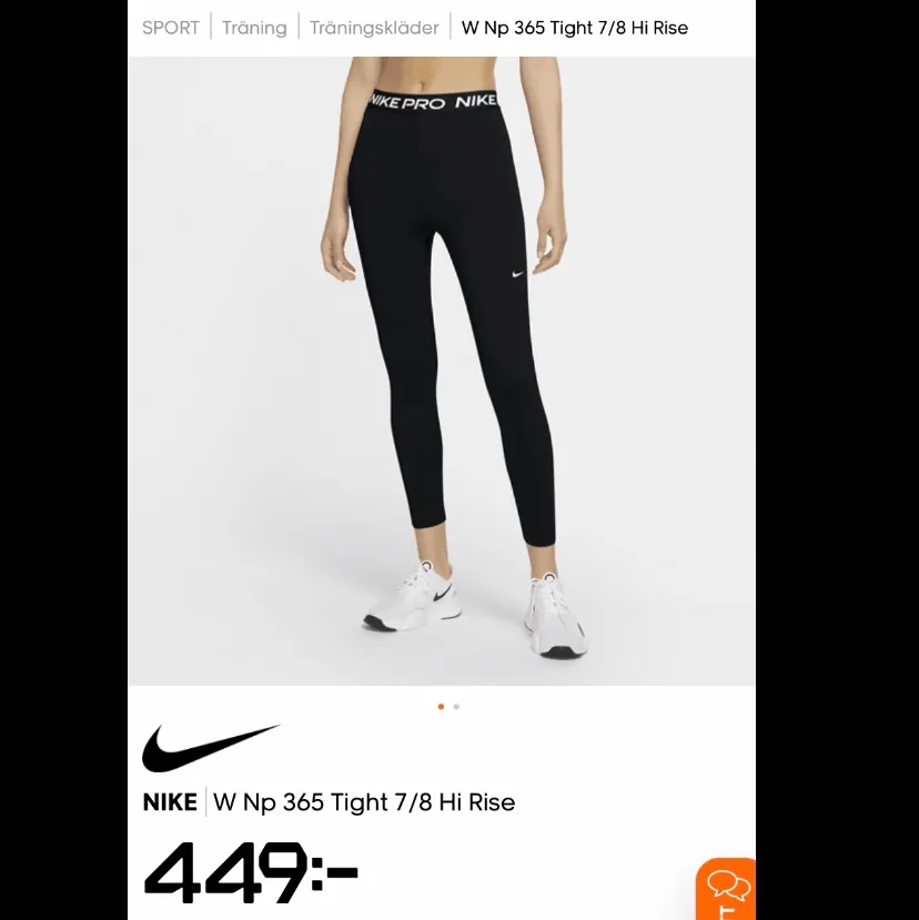 Hej säljer ett par Nike träningsbyxor. storlek xs. Hade tagit fel storlek. Har använts 1 gång. Originalpriset är 449kr säljer för 350kr. Frakt kostar. Skriv till mig om ni är intresserade.   MVH Sophie . Jeans & Byxor.