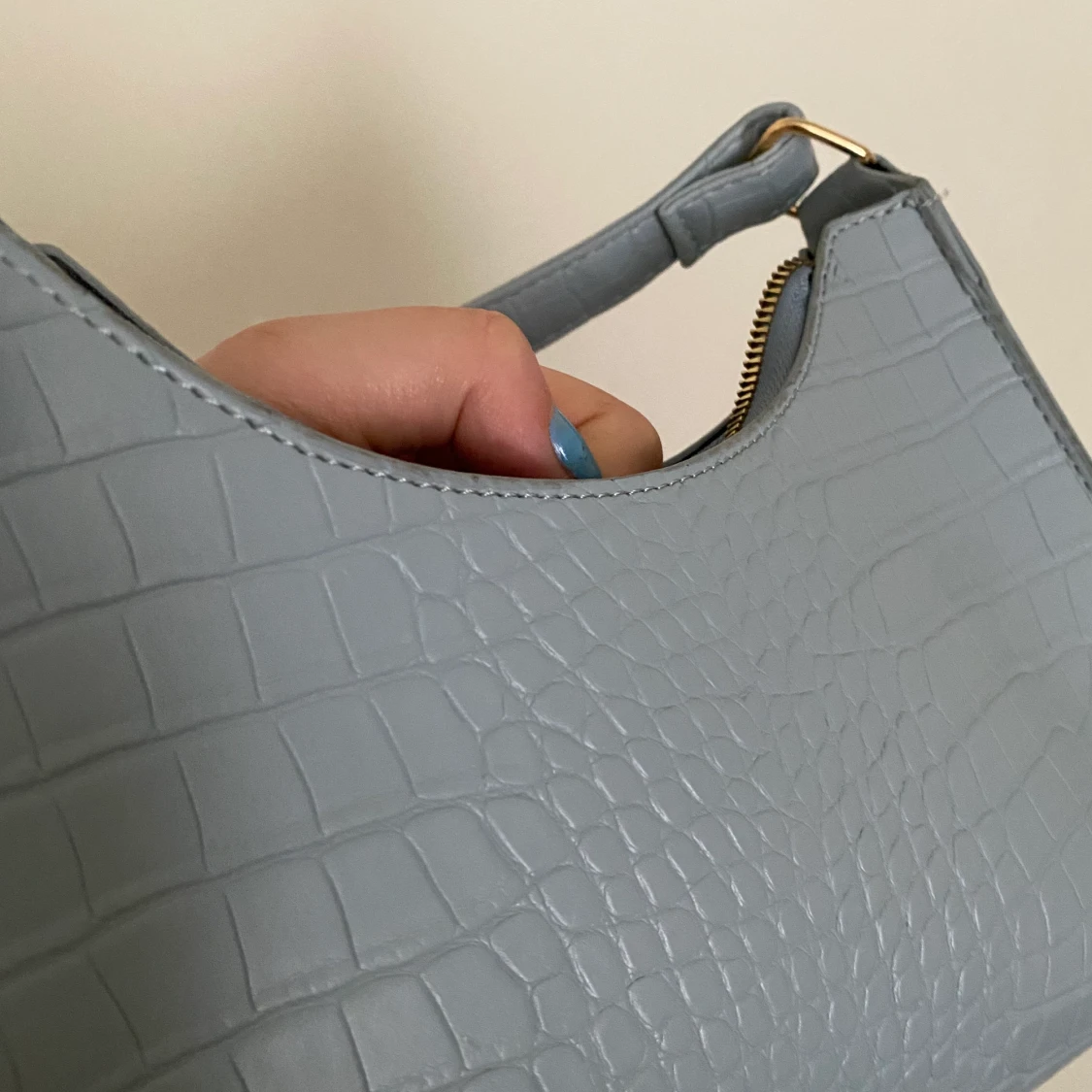 Ljusblå väska!  - 91