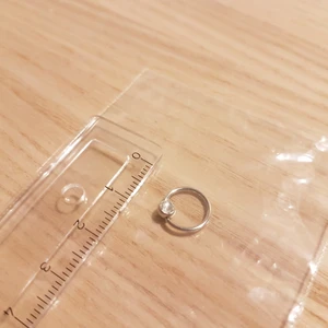 Oanvänd piercing  - Septum. 1,2. Oanvänd. 