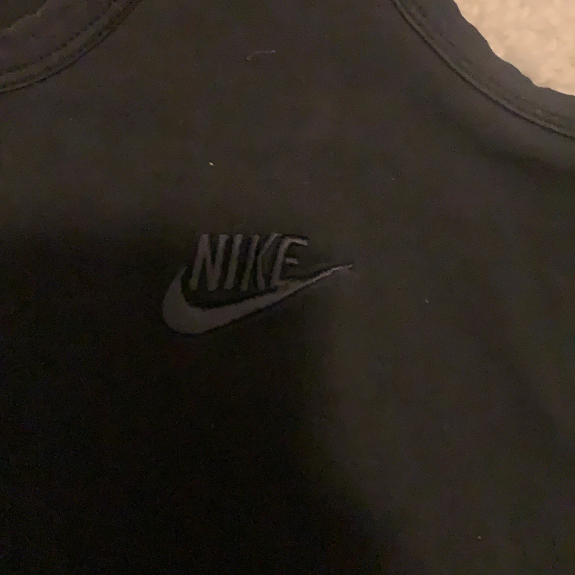 Nike linne retro vintage logo svart S small XS  - 90