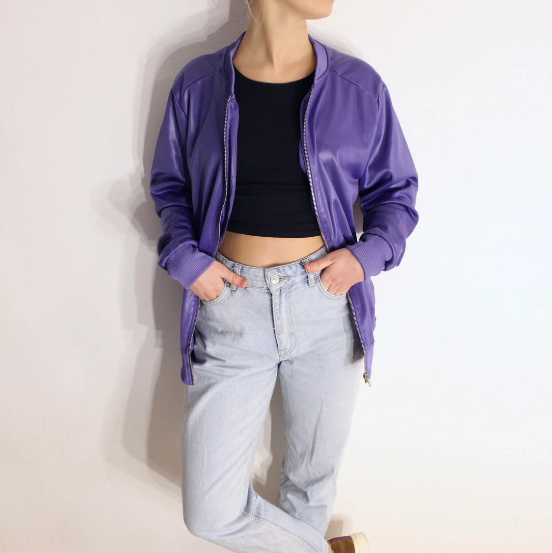 Vintage Oversized kofta / jacka 💜