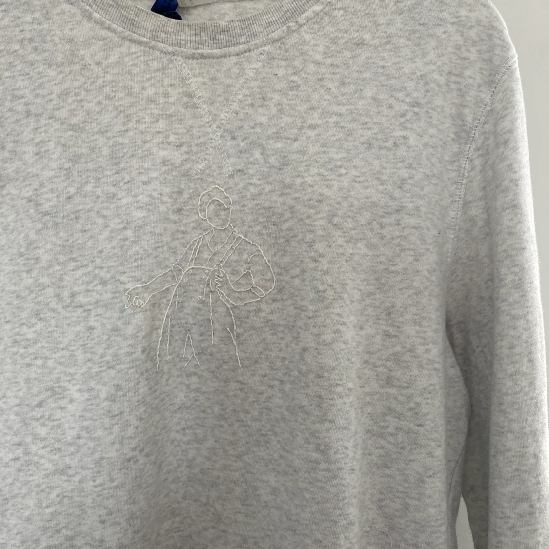 Broderad tröja - 90