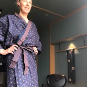 Yasuragi kimono andnöds vid ett tillfälle 