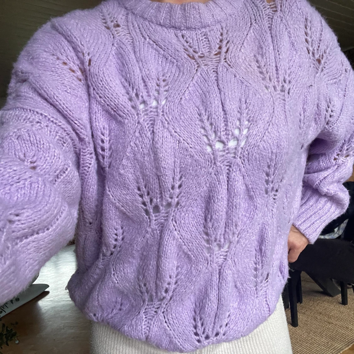 Stickad tröja 