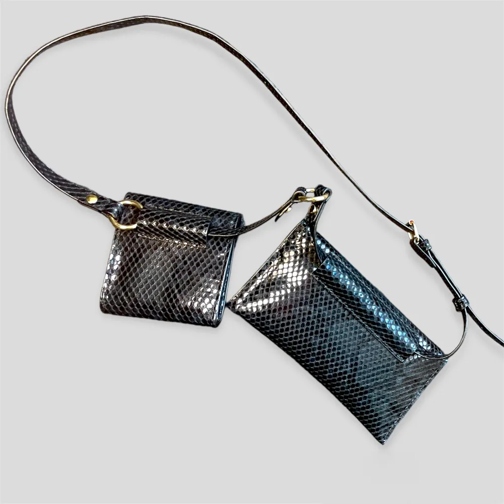 Faux leather belt bag Zara. Accessoarer.