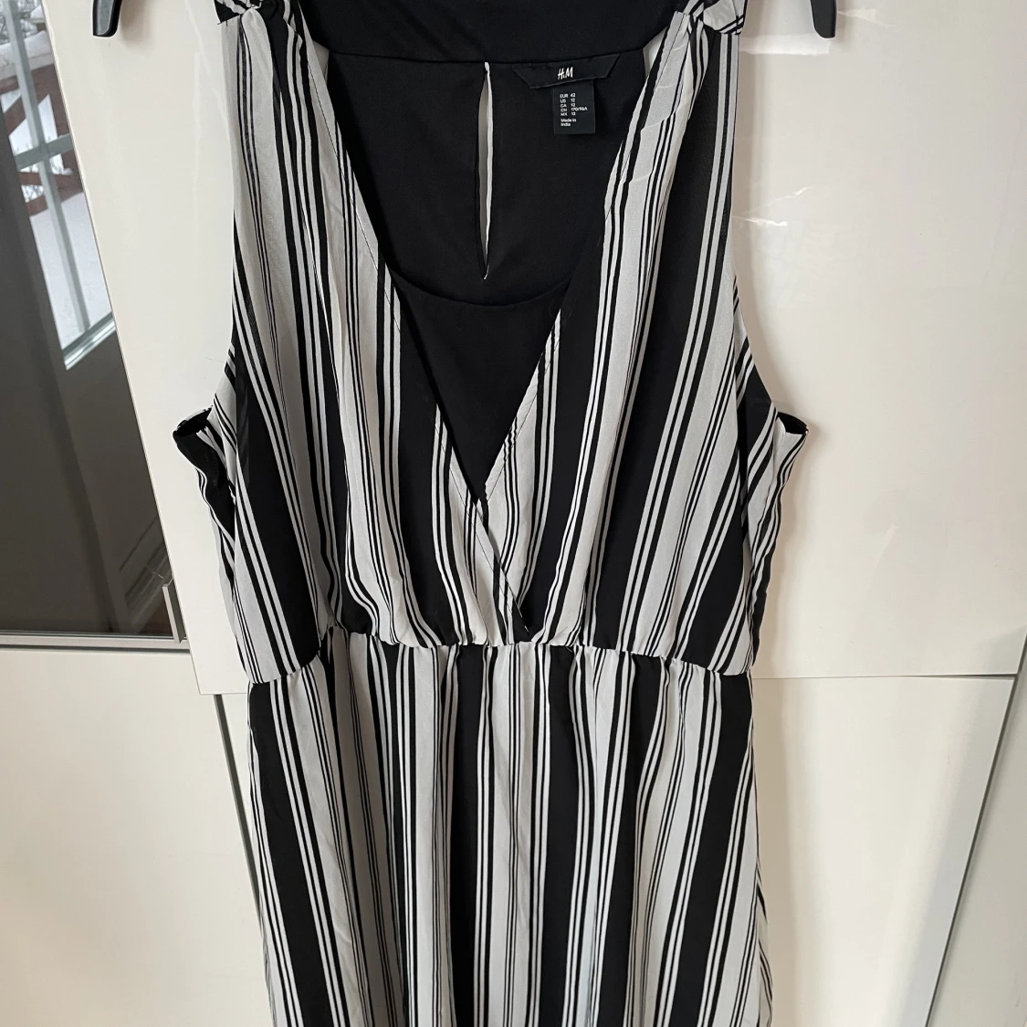 Festklänning svart och vit 