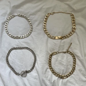 Halsband kedja  - Nyskick, 150kr/styck eller alla för 400kr