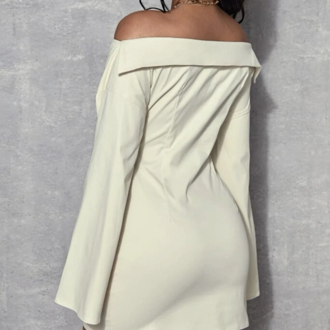 Snygg vit/beige  - 90