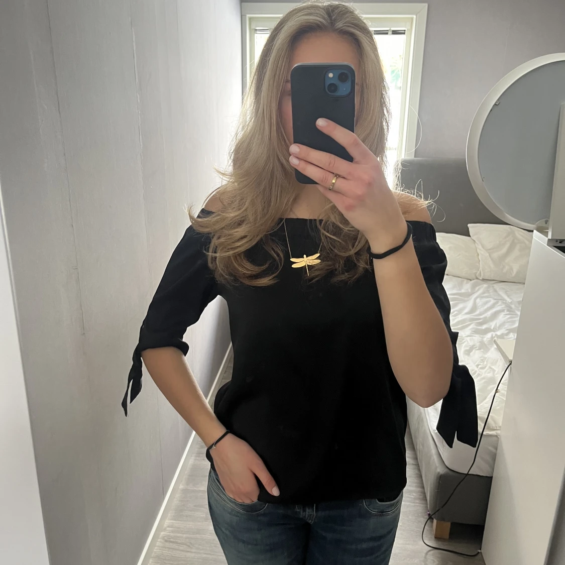 Offshoulder blus - 90