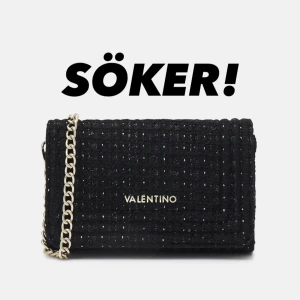 Valentino väska - Söker denna Valentino väska i svart. Söker den pågrund för att den är slut såld ÖVER ALLT. 