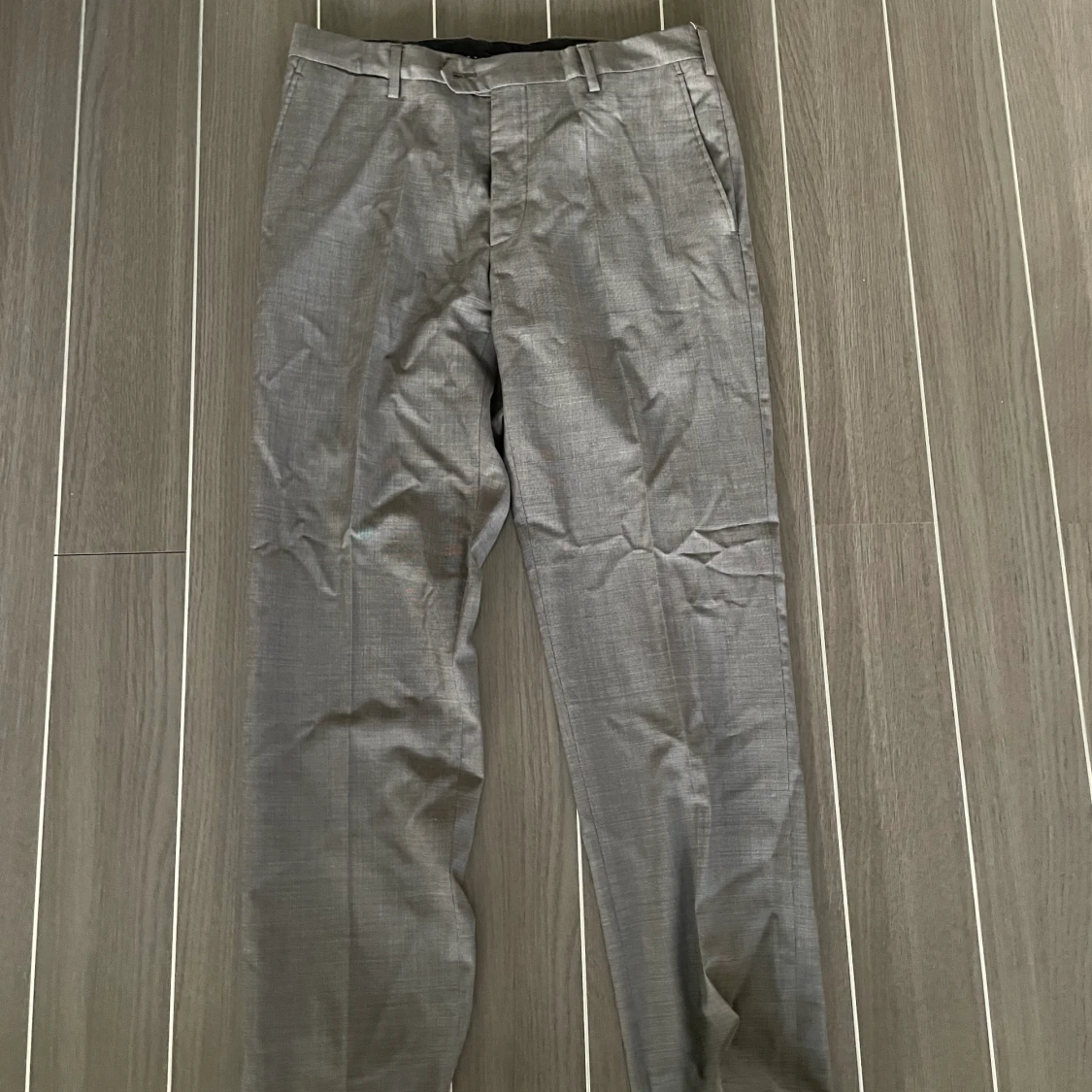 Lågmidjade kostymbyxor