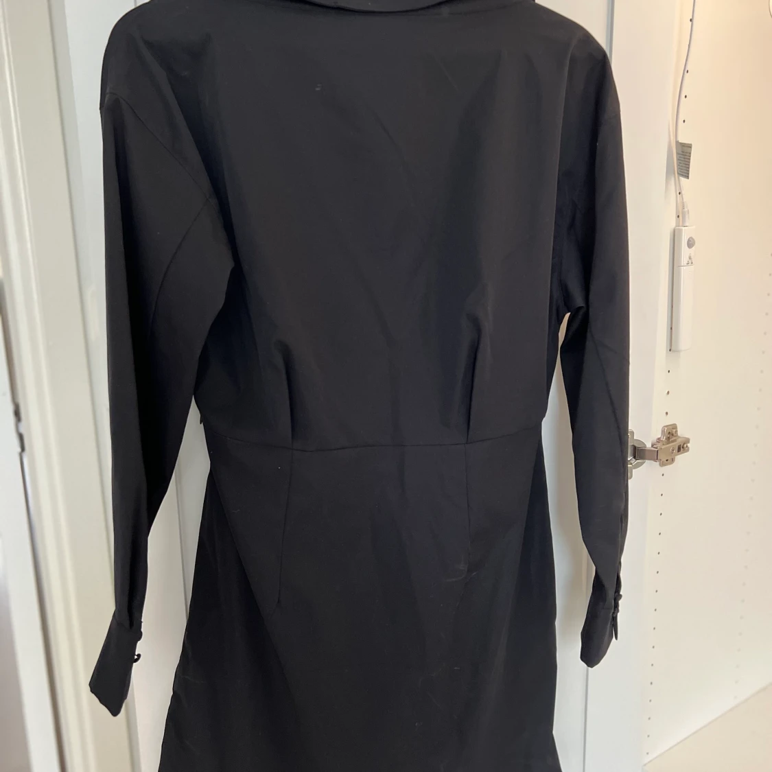 Omlottklänning i linne - 90