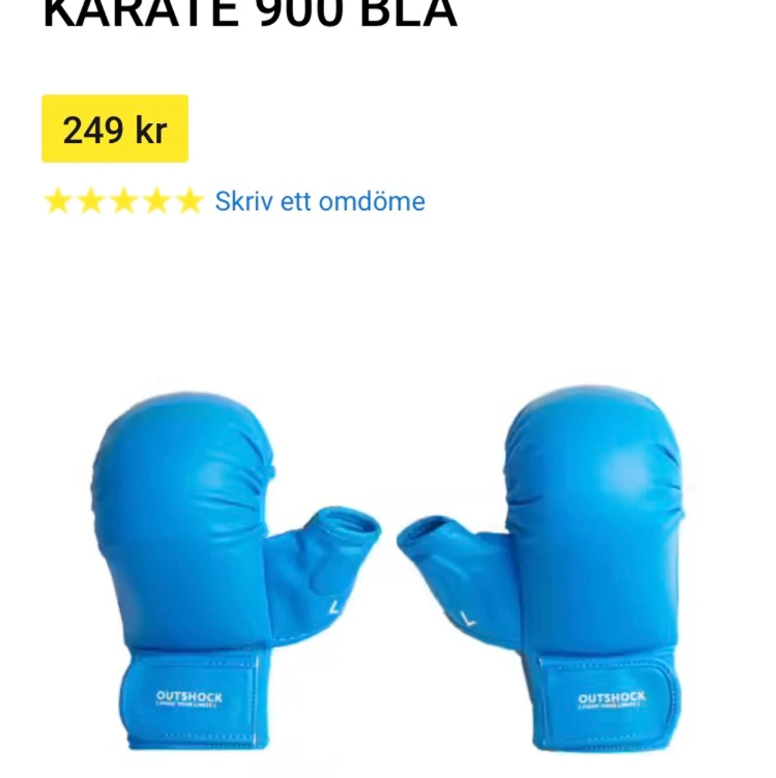 Helt nya Karateskydd  - 90