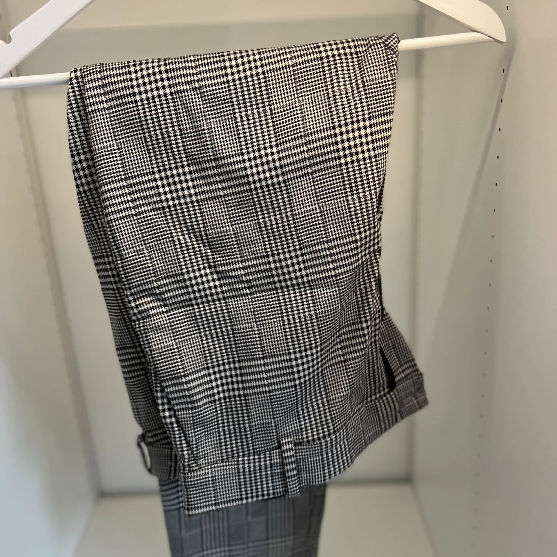 Mönstrade kostymbyxor