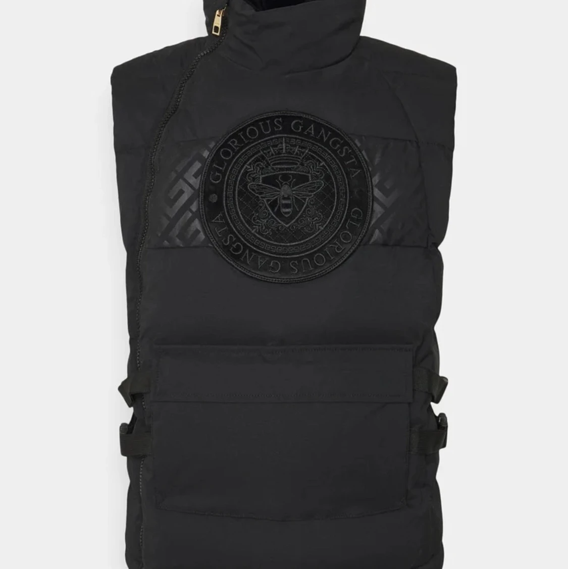 Glorious Gangsta BAZIN GILLET Väst Size XS