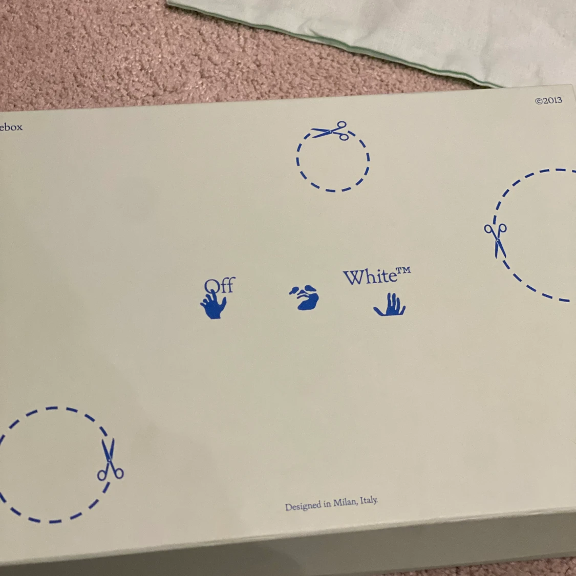 Off-WhiteOff-Court low trainers size: 41 EU Very good condition Black, Suede - 91