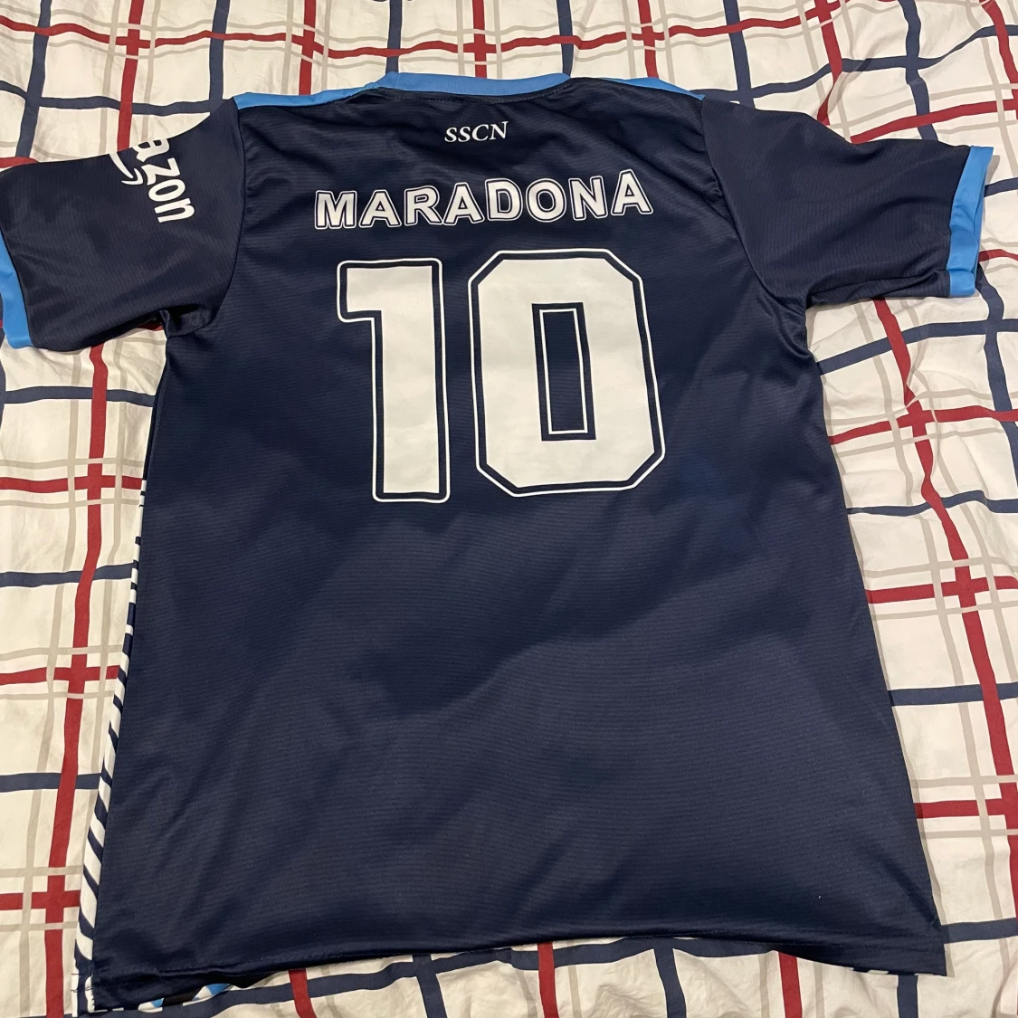 Napoli fotbollströja stl M men passar S - 91