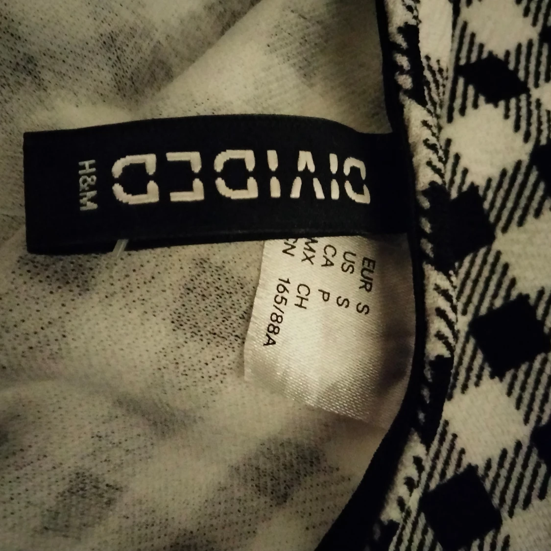 Rutig klänning 100kr - 90