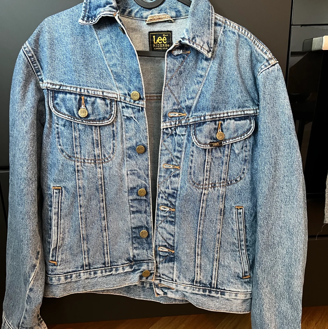 Oversized Lee jeansjacka