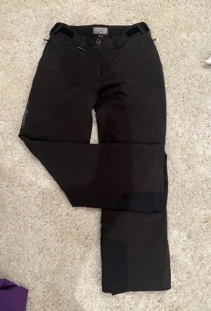 Salomon skidbyxor  - Salomon skidbyxor i storlek 40. Byxorna är väl använda och har därför några mindre fläckar. I övrigt är de i fint skick. Byxorna går att reglera i midjan. Skriv för mer information eller fler bilder. 